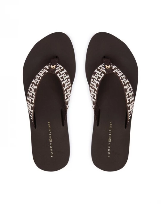 Obrázek produktu Tommy Hilfiger Žabky Mono Wedge Summer Sandal FW0FW09696 Hnědá