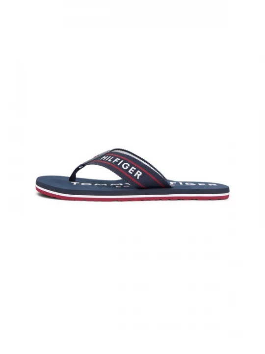 Obrázek produktu TOMMY HILFIGER Žabky námořnická modř / červená / bílá