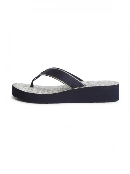 Obrázek produktu TOMMY HILFIGER Žabky námořnická modř / zlatá