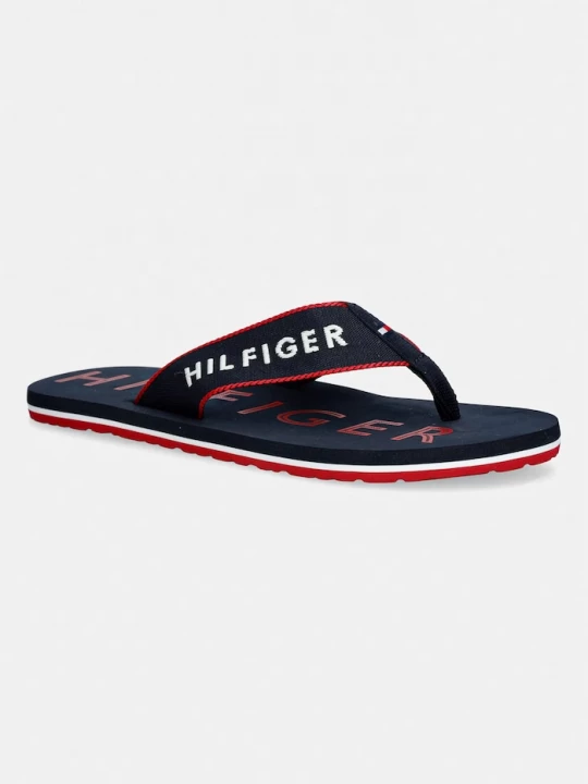 Obrázek produktu Tommy Hilfiger žabky pánské SPORTY HILFIGER BEACH SANDAL námořnická modř