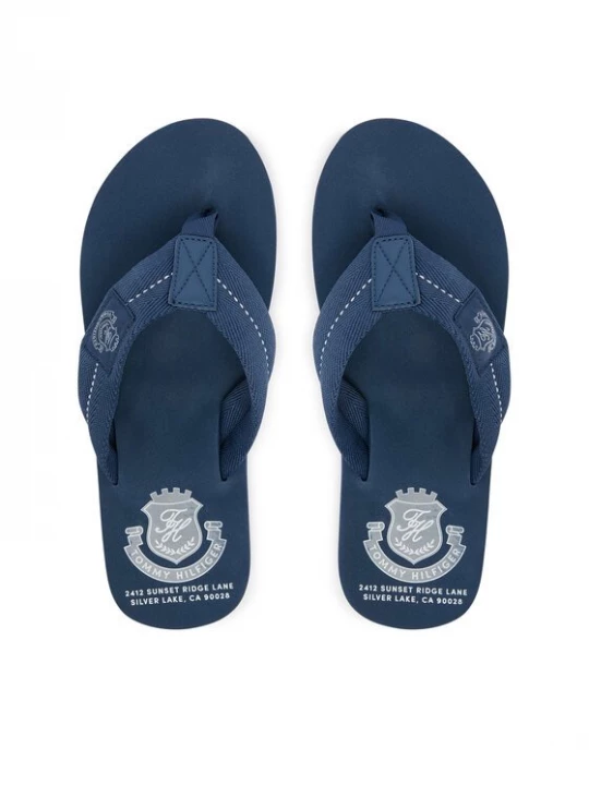 Obrázek produktu Tommy Hilfiger Žabky Patch Hilfiger Beach Sandal FM0FM05804 Modrá