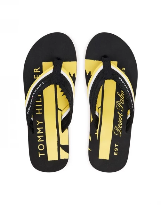 Obrázek produktu Tommy Hilfiger Žabky Patch Hilfiger Beach Sandal FM0FM05903 Černá