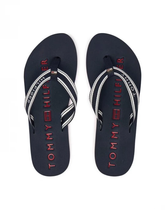 Obrázek produktu Tommy Hilfiger Žabky Th Webbing Summer Sandal FW0FW09193 Tmavomodrá