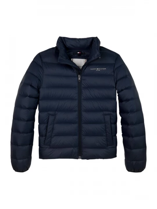 Obrázek produktu TOMMY HILFIGER Zimní bunda 'Essential Lightweight Down' marine modrá / bílá