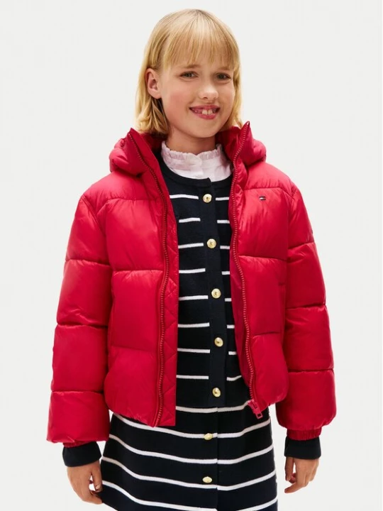 Obrázek produktu Tommy Hilfiger Zimní bunda KG0KG08759 D Červená Regular Fit