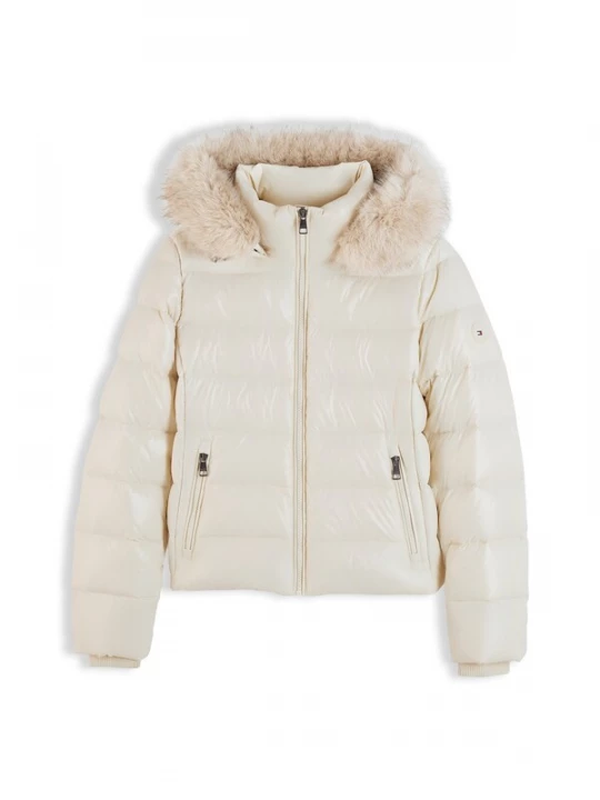 Obrázek produktu TOMMY HILFIGER Zimní bunda krémová