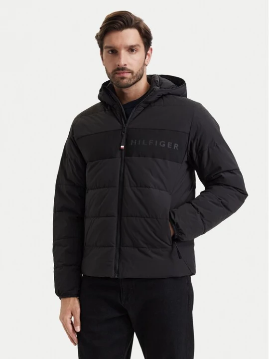 Obrázek produktu Tommy Hilfiger Zimní bunda MW0MW45273 Černá Regular Fit