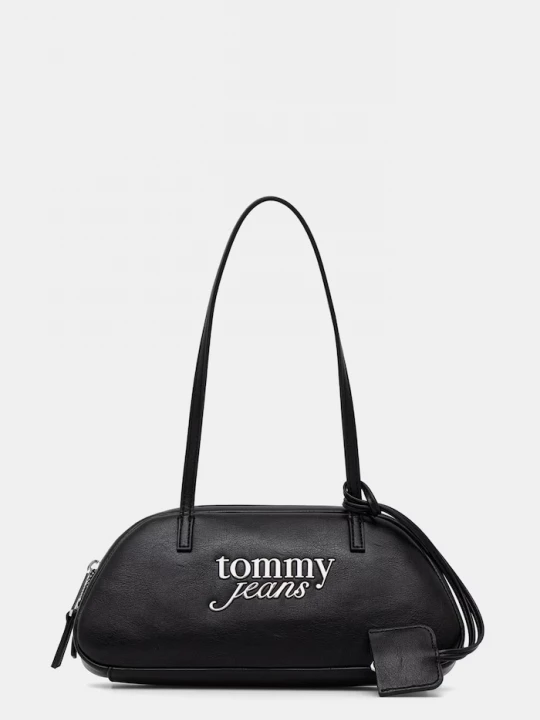 Obrázek produktu Tommy Jeans baguette kabelka dámská z imitace kůže černá