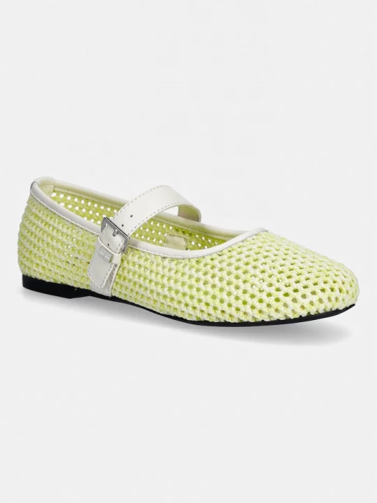 Obrázek produktu Tommy Jeans baleríny TJW KNITTED BALLERINA žlutá