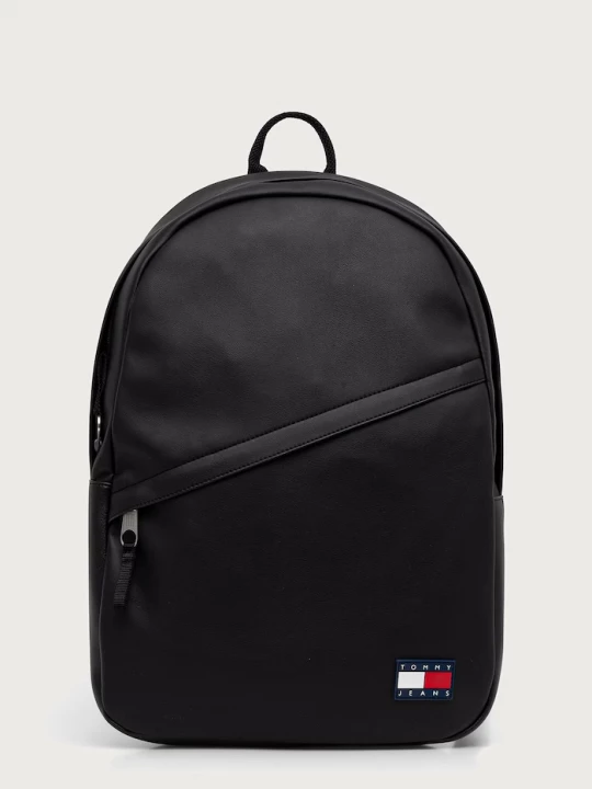 Obrázek produktu Tommy Jeans batoh pánský z imitace kůže černá