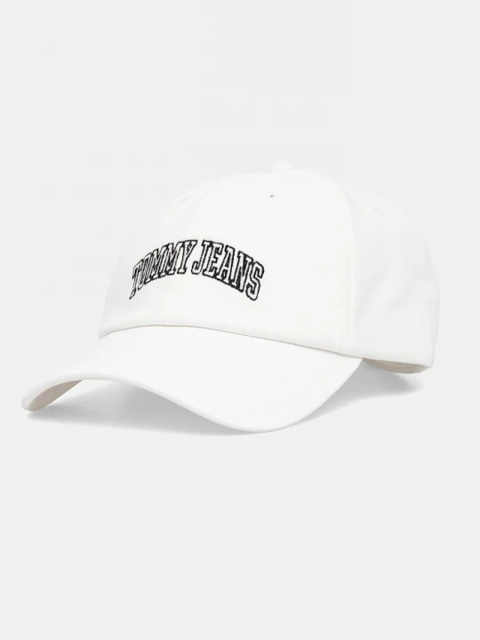 Obrázek produktu Tommy Jeans Bavlněná baseballová čepice Tommy Jeans bílá