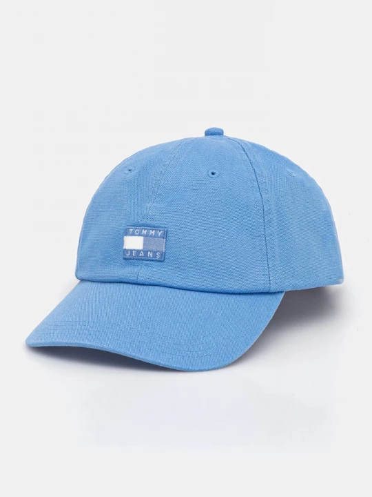 Obrázek produktu Tommy Jeans Bavlněná baseballová čepice Tommy Jeans modrá