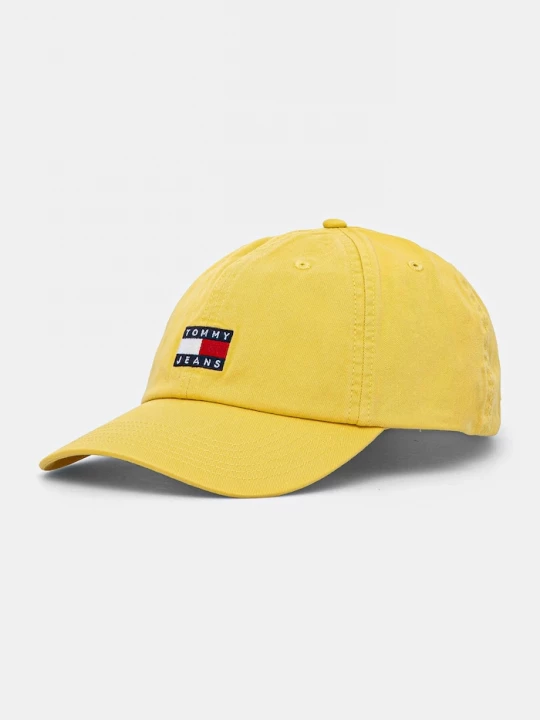 Obrázek produktu Tommy Jeans Bavlněná baseballová čepice Tommy Jeans žlutá