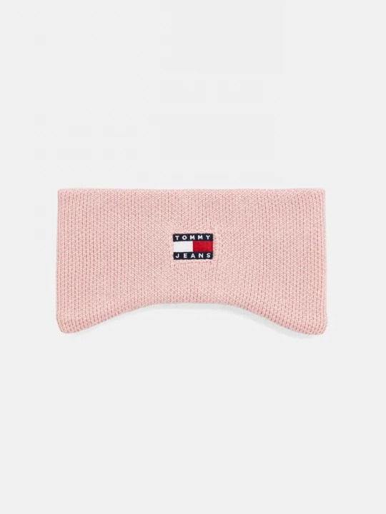 Obrázek produktu Tommy Jeans Bavlněná čelenka Tommy Jeans růžová