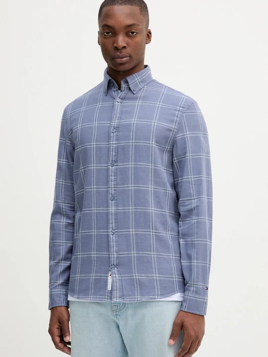 Obrázek produktu Tommy Jeans Bavlněná košile modrá