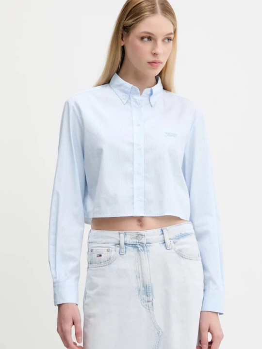 Obrázek produktu Tommy Jeans Bavlněná košile modrá