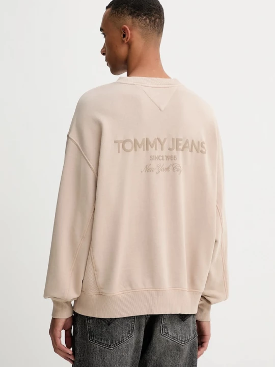 Obrázek produktu Tommy Jeans Bavlněná mikina béžová