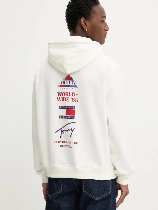 Obrázek produktu Tommy Jeans Bavlněná mikina Tommy Jeans béžová