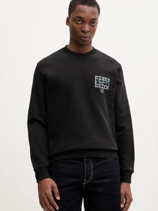 Obrázek produktu Tommy Jeans Bavlněná mikina černá
