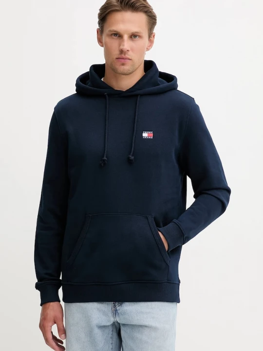 Obrázek produktu Tommy Jeans Bavlněná mikina Tommy Jeans námořnická modř