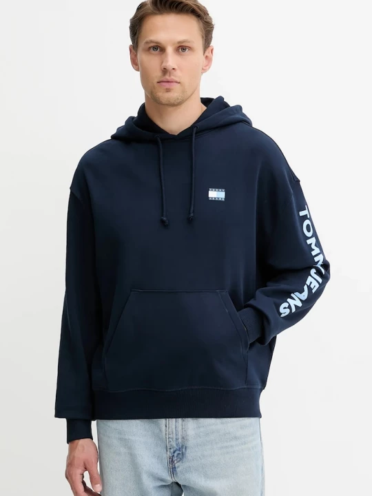 Obrázek produktu Tommy Jeans Bavlněná mikina námořnická modř