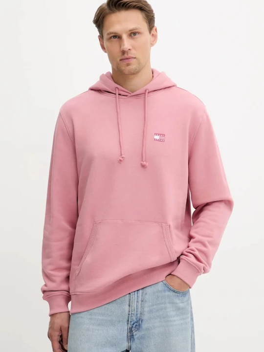 Obrázek produktu Tommy Jeans Bavlněná mikina Tommy Jeans oranžová