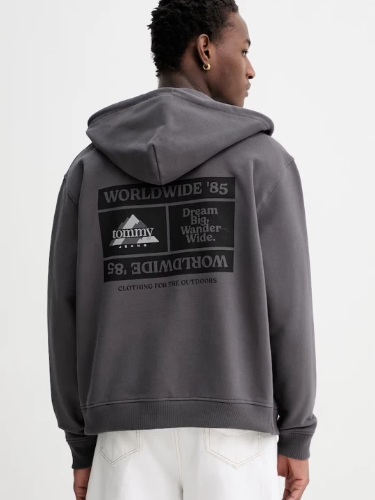 Obrázek produktu Tommy Jeans Bavlněná mikina šedá