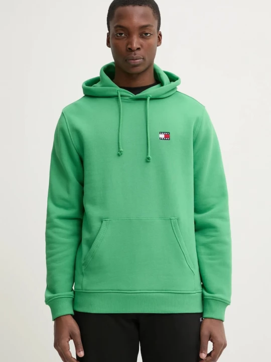 Obrázek produktu Tommy Jeans Bavlněná mikina zelená