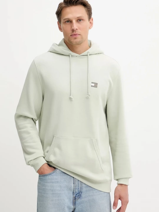 Obrázek produktu Tommy Jeans Bavlněná mikina Tommy Jeans zelená