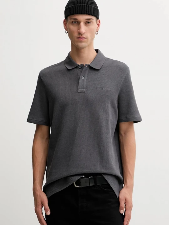 Obrázek produktu Tommy Jeans Bavlněné polo tričko Tommy Jeans šedá