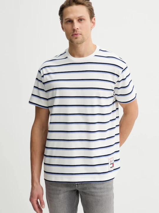 Obrázek produktu Tommy Jeans Bavlněné tričko Tommy Jeans bílá