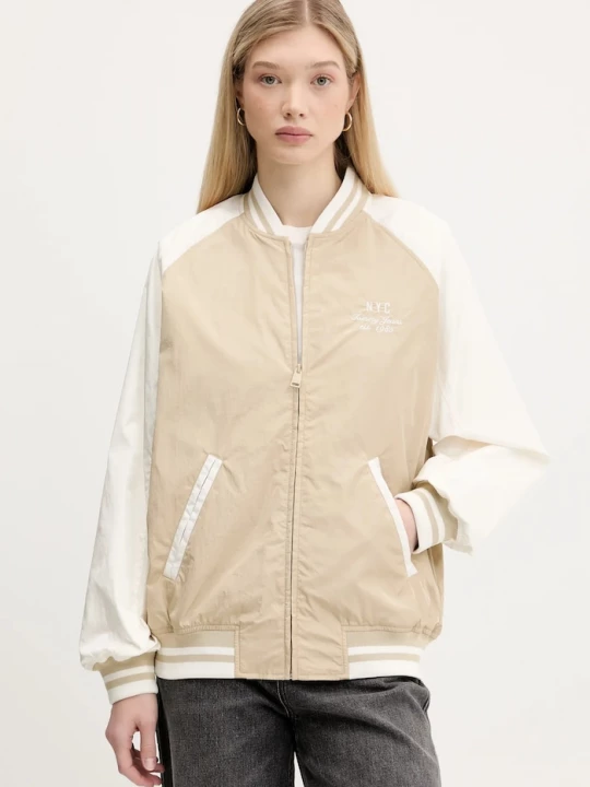 Obrázek produktu Tommy Jeans Bomber bunda Tommy Jeans béžová