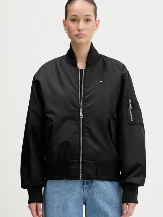Obrázek produktu Tommy Jeans Bomber bunda Tommy Jeans černá