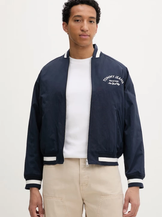 Obrázek produktu Tommy Jeans bomber pánský námořnická modř