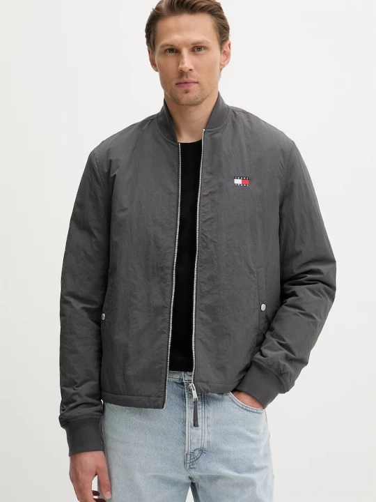 Obrázek produktu Tommy Jeans bomber pánský šedá