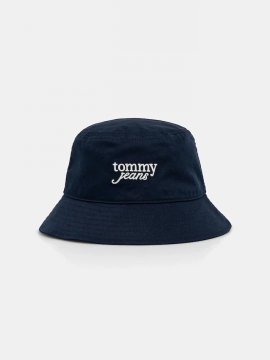 Obrázek produktu Tommy Jeans bucket klobouk dámský bavlněný námořnická modř