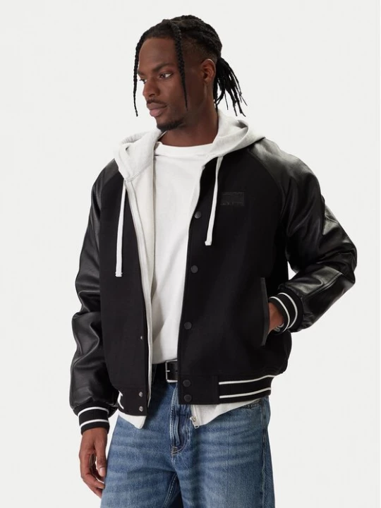 Obrázek produktu Tommy Jeans Bunda bomber DM0DM22439 Černá Regular Fit