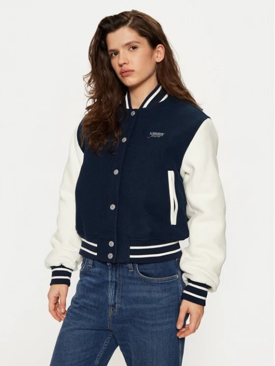 Obrázek produktu Tommy Jeans Bunda bomber DW0DW19320 Tmavomodrá Regular Fit