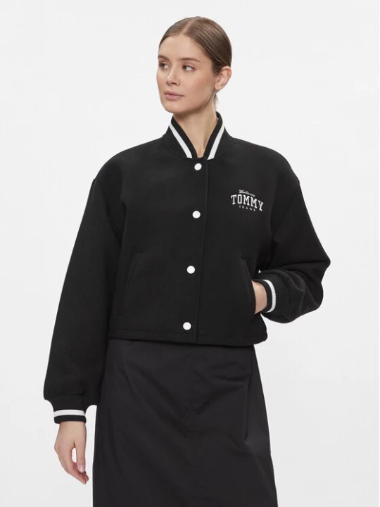 Obrázek produktu Tommy Jeans Bunda bomber Varsity DW0DW17236 Černá Relaxed Fit