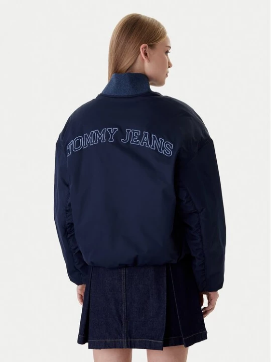 Obrázek produktu Tommy Jeans Bunda bomber Varsity DW0DW22044 Tmavomodrá Relaxed Fit