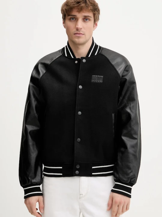 Obrázek produktu Tommy Jeans Bunda příměsí vlny Tommy Jeans černá