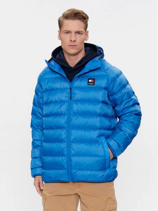 Obrázek produktu Tommy Jeans Bunda pro přechodné období DM0DM17882 Modrá Regular Fit