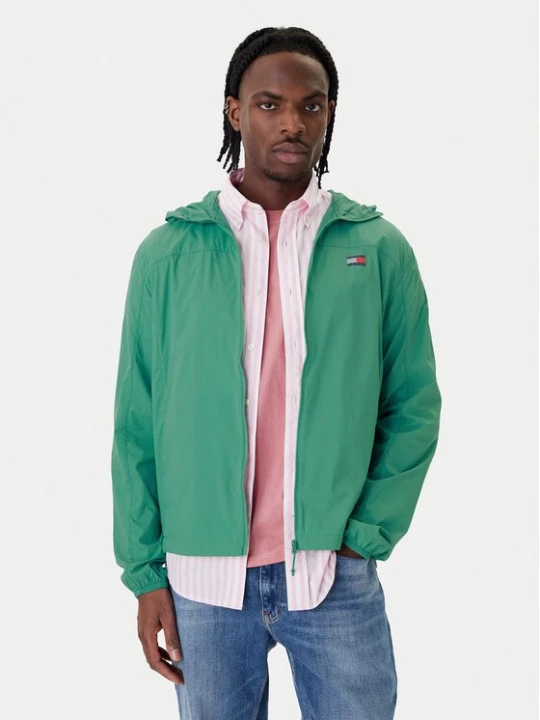 Obrázek produktu Tommy Jeans Bunda pro přechodné období DM0DM23112 Zelená Regular Fit