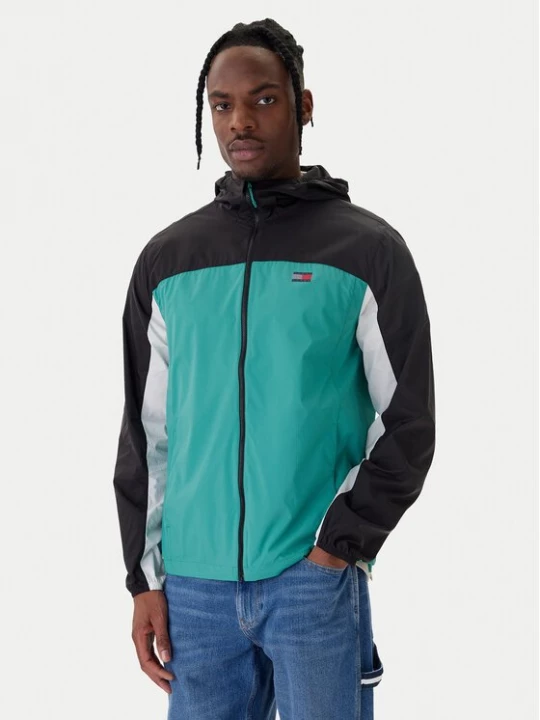 Obrázek produktu Tommy Jeans Bunda pro přechodné období DM0DM23112 Zelená Regular Fit