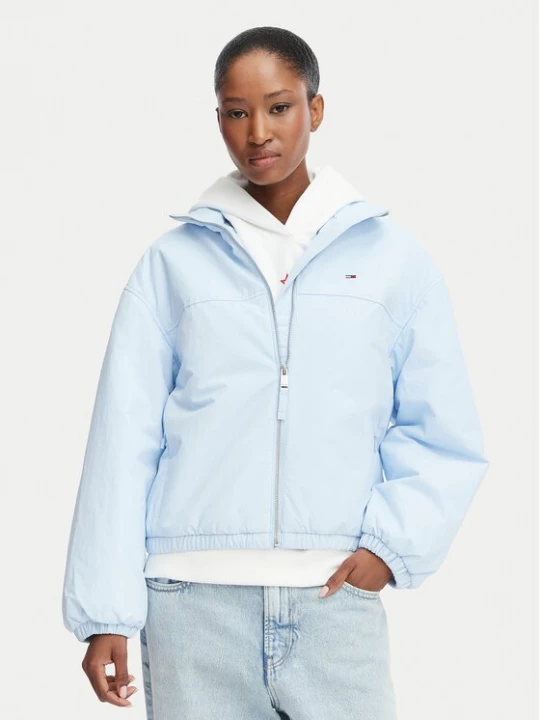 Obrázek produktu Tommy Jeans Bunda pro přechodné období DW0DW22908 Světle modrá Regular Fit