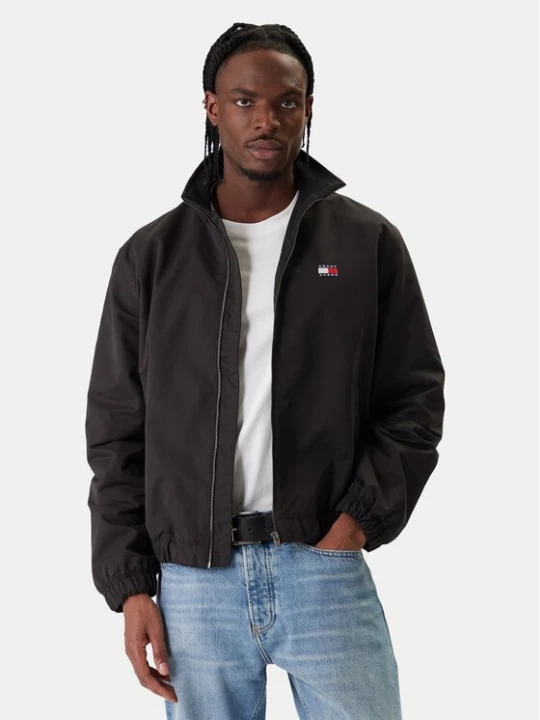 Obrázek produktu Tommy Jeans Bunda pro přechodné období Essential DM0DM22720 Černá Regular Fit
