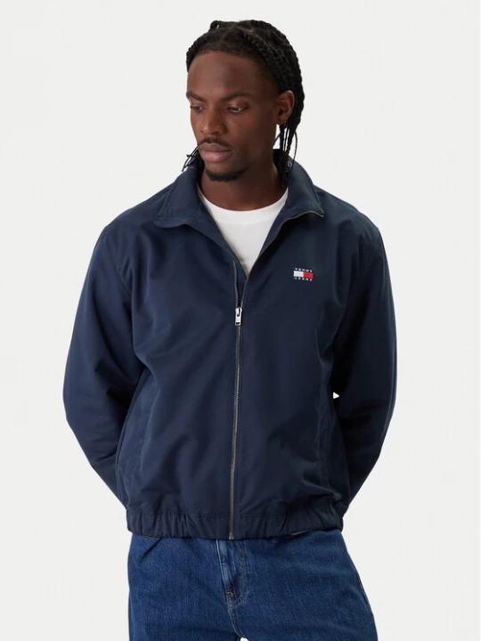 Obrázek produktu Tommy Jeans Bunda pro přechodné období Essential DM0DM22720 Tmavomodrá Regular Fit