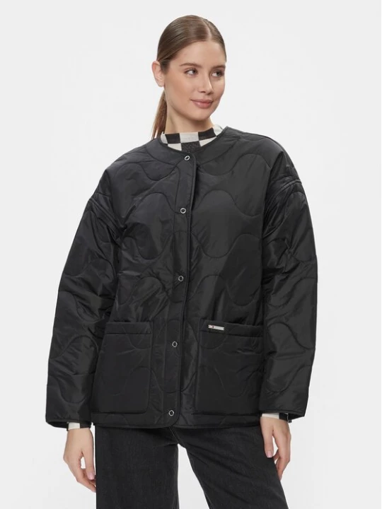 Obrázek produktu Tommy Jeans Bunda pro přechodné období Tjw Onion Quilt Liner Jacket DW0DW17235 Černá Regular Fit