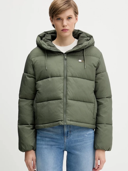 Obrázek produktu Tommy Jeans Bunda Tommy Jeans zelená