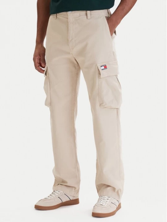 Obrázek produktu Tommy Jeans Cargo kalhoty Otis DM0DM22403 Béžová Regular Fit